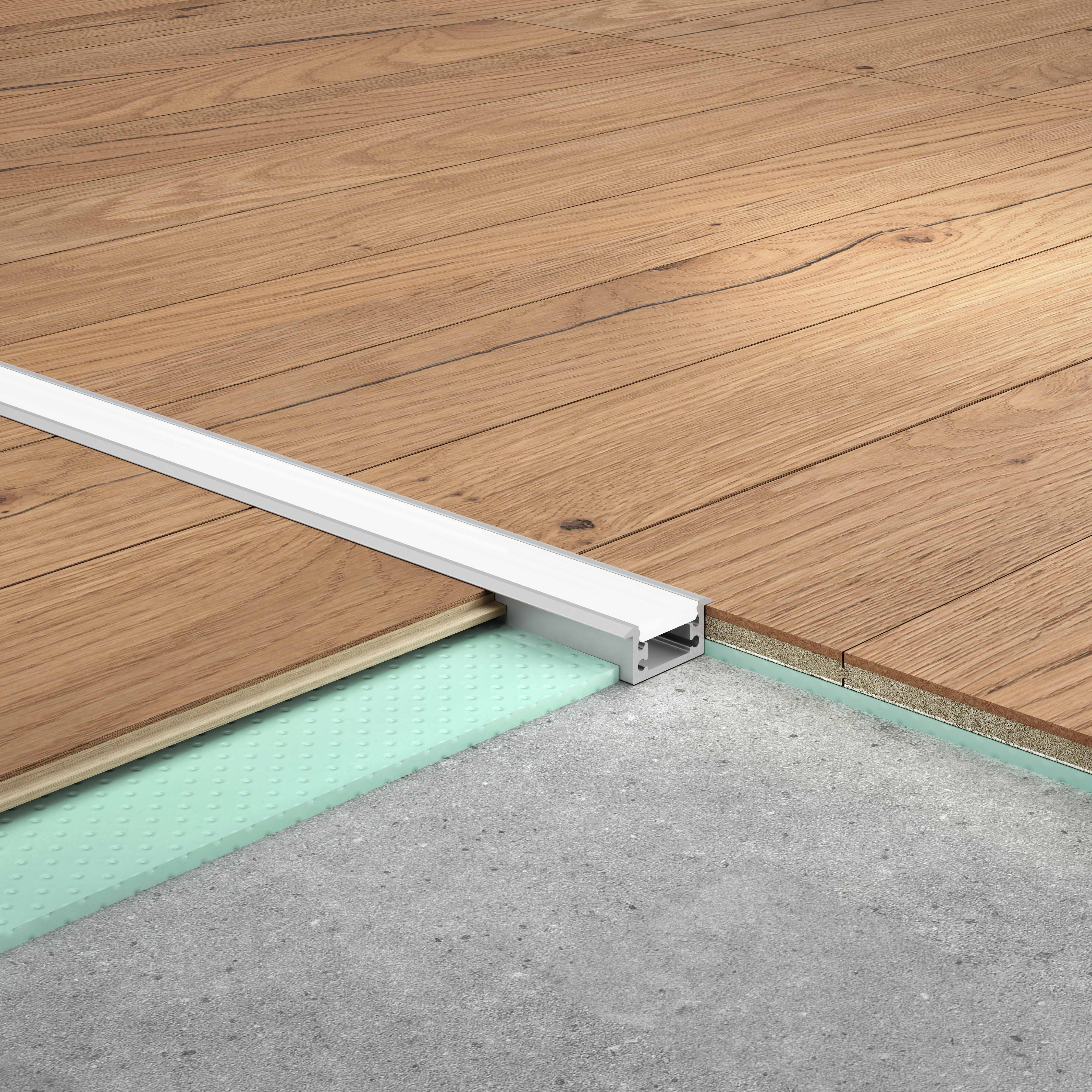 Boden-Profilset mit Flügeln (1m/2m) Flach