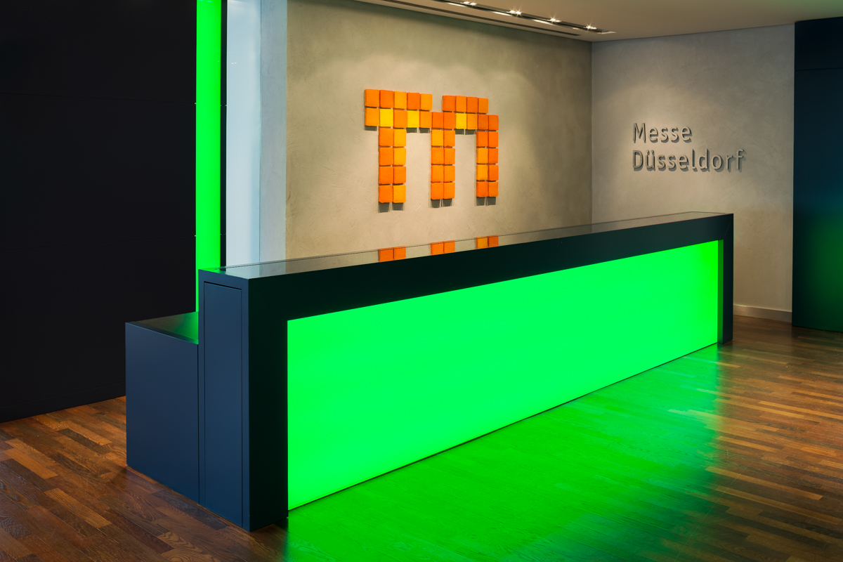 Projekt Messe Düsseldorf grün