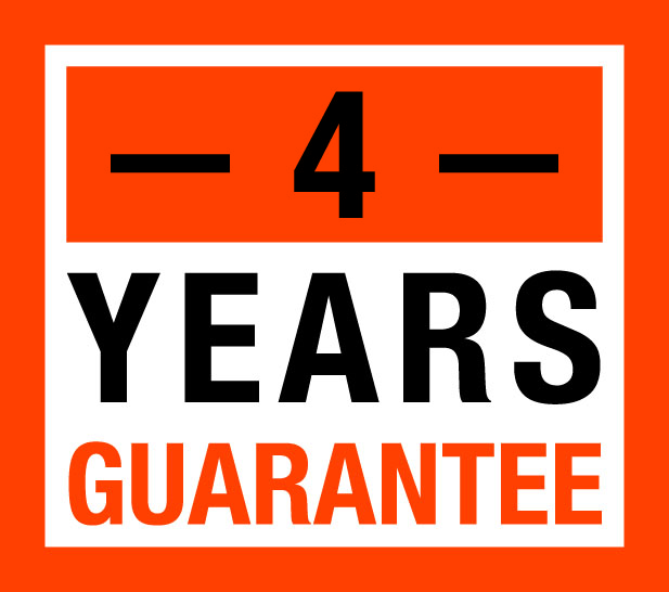 Radium 4 Years guarantee