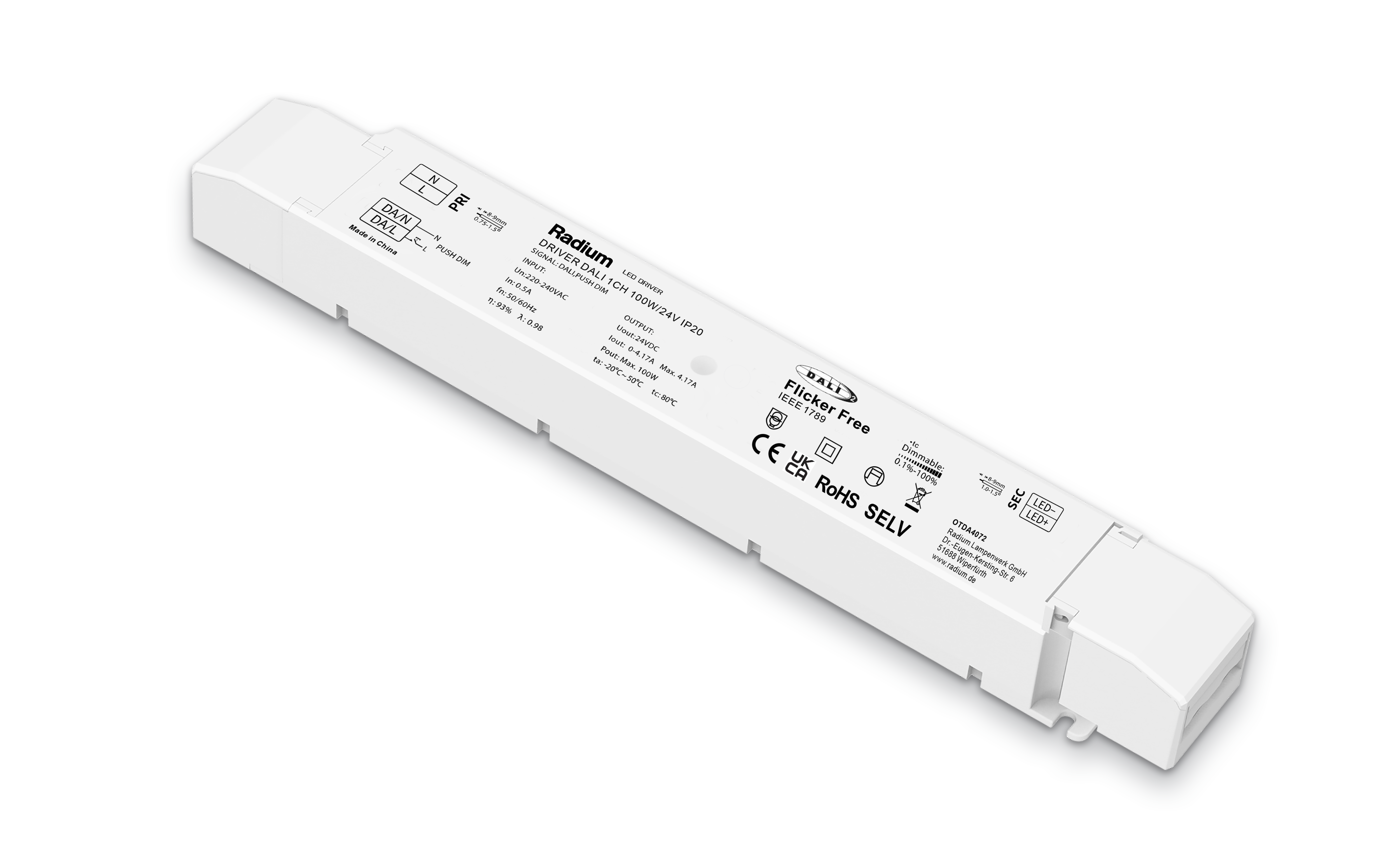 Treiber DALI 1CH 100W