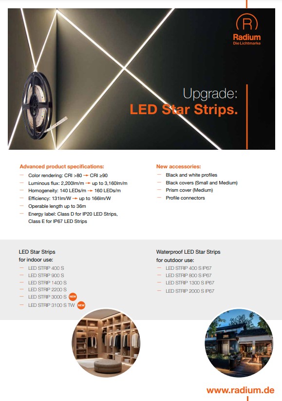 Upgrade LED Strips - Flyer