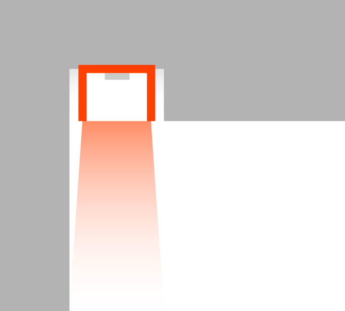 Wandvouten Treppenbeleuchtung