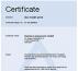 Certificate ISO 14001 until 2028