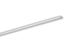 Profil en aluminium pour 2 bandes LED, Profilé en U plat  MEDIUM, longueur 2m