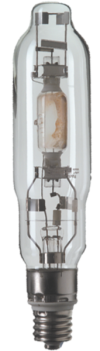 Metal halide lamp with quartz burner , HRI-T 1000W/D/230/E40