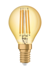 LED Ambiente LUX Lampe sphérique, RL-D22 824/C/E14 FIL Gold