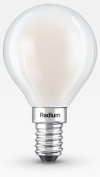 Lampe sphérique LED Star, dépolie, RL-D40 DIM 927/F/E14