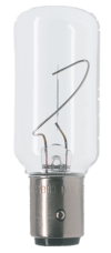 Lampe de navigation fanal, forme E, SN-T 10W/2412U/24/BAY15D