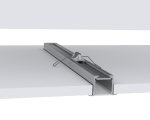 Montageclip für Profil M, Bracket spring MEDIUM B2