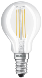 LED Star Tropfenform, Filament, RL-D40 DIM 927/C/E14 FIL