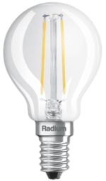 Lampe sphérique LED Essence, Filament, RL-D25 827/C/E14 FIL