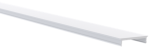 Couvercle mat / diffus pour profil M, Cover MEDIUM, longueur 2m