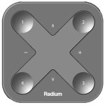 Interrupteur smart, XPRESS-LR BLACK