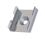 Clip de montage pour profil S, Bracket métal SMALL