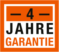 4 Jahre Garantie