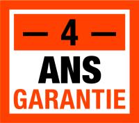 Garantie de 4 ans