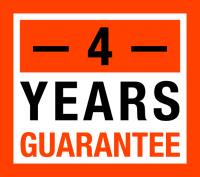 4 years guarantee