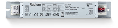 Produktbild - Driver for DC-LED lamps and modules, DRIVER 30W/700mA IP20
