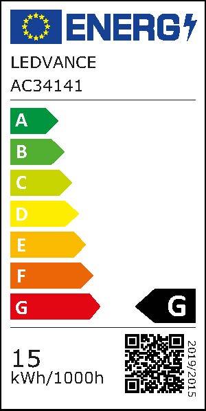 Energielabel - Fluorescent lamp Spectralux®Plus , NL-T8 15W/840/G13
