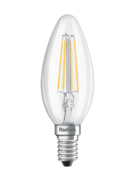 Ampoule E14 LED KERZE 4W 2700K - Blanc