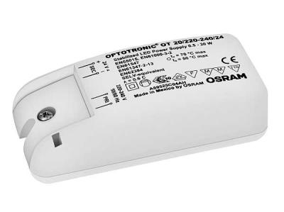 Produktbild - Optotronic driver 24V not dimmable, Optotronic SMART 20W/220-240/24