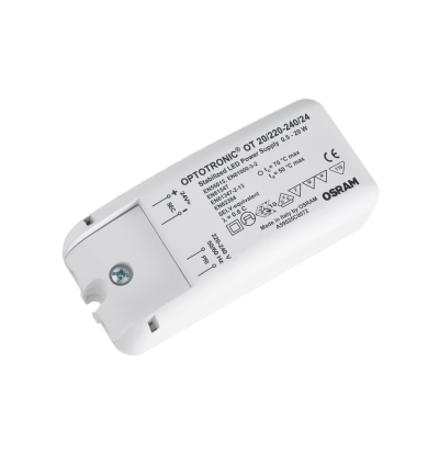 Appareillage de commande de bande LED, DRIVER 20W/24V IP20 OSRAM