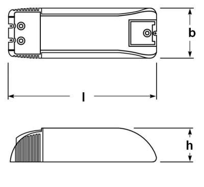 Zeichnung - Elektronischer Trafo, HTM 150/230-240  RO