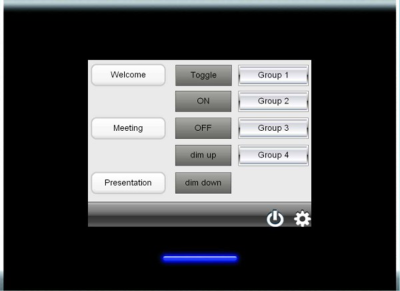 Bedienstelle, DALI PRO Touch Panel