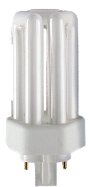 Produktbild - Lampe fluorescente compacte Ralux®Trio/E, RX-T/E 18W/840/GX24Q