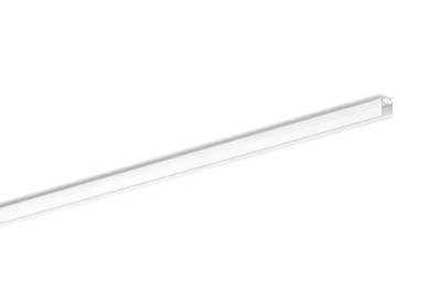 Profil en aluminium pour 1 bande LED, U-Profil SMALL, blanc, longueur 2m