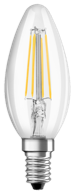 Produktbild - LED Essence Candle, Filament, RL-C40 4W/230/C/827/E14 AL