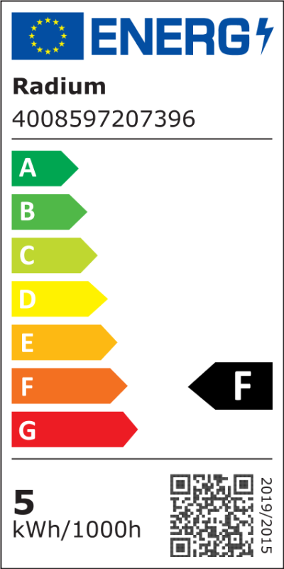 Energielabel - LED Esssence 12V-RetroFit, RL-MR11 35 827/WFL