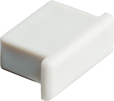 Embout de fermeture plastique, Endcap-F 32071