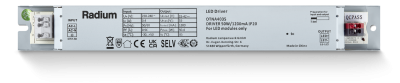 Produktbild - Driver pour lampes et modules LED DC, DRIVER 50W/1200mA IP20