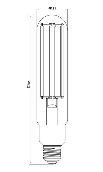 Zeichnung - LED Essence RNP / NAV-Retrofit, RL-RNP70 730/C/E27 EM
