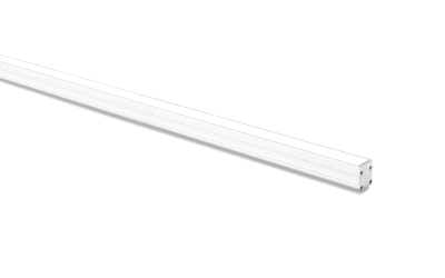 Produktbild - Aluminiumprofile grey and Cover frosted, SET SMALL U FLOOR F 21/27 GREY 2M