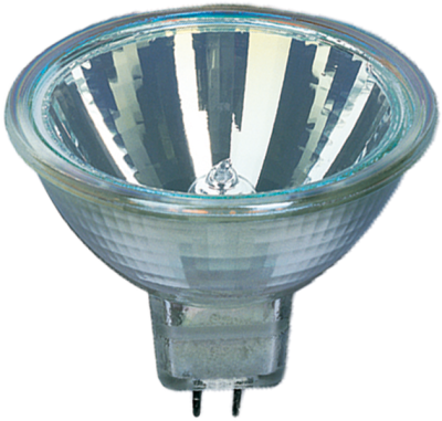 Produktbild - Low voltage halogen dichroic lamp , RJLS 50W/12/WFL/GU5.3