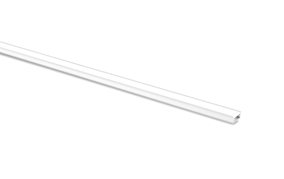 Aluminiumprofile grey and Cover frosted, SET SMALL U FLOOR F 21/27 GREY 2M