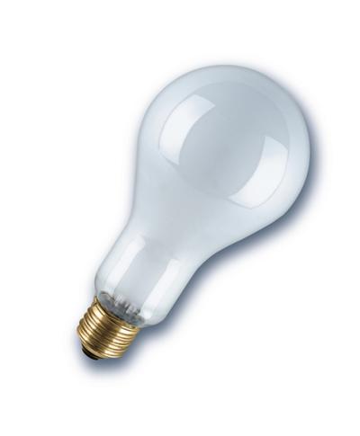 Standardlampe, innenmattiert, A 200W/230/F/E27