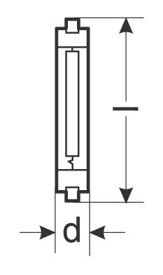 Zeichnung - High pressure sodium lamp , RNP-TS/LR 70W/S/230/RX7S