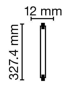 Zeichnung - Halogen lamp double based, RJH-TS 2000W/230/C/R7S