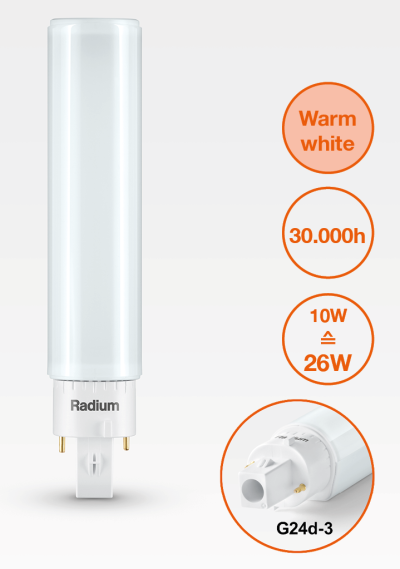 Produktbild - LED EssenceDuo - Retrofit f. Ralux Duo, RL-DUO26 830/G24D