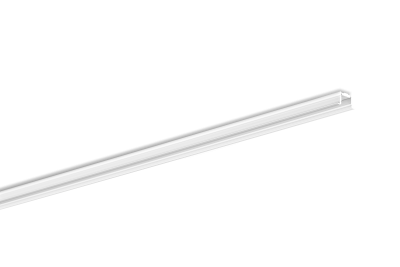 Produktbild - Building-in aluminium profile for 1 LED-strip, Wing-profile SMALL, white, length 2m