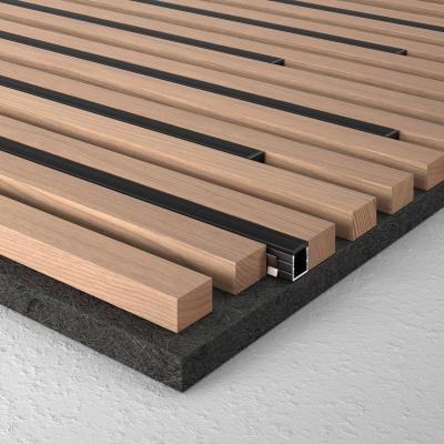 Produktbild - Aluminiumprofile black and Cover dark, SET XSMALL U BLACK 12/12 BLACK 1M