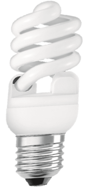 Produktbild - Compact fluorescent lamp Ralux® Spin, RXE-SP 20W/840/E27