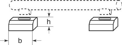 Zeichnung - RaLEDina lamp holders, RAL2/HOLDER/S14S