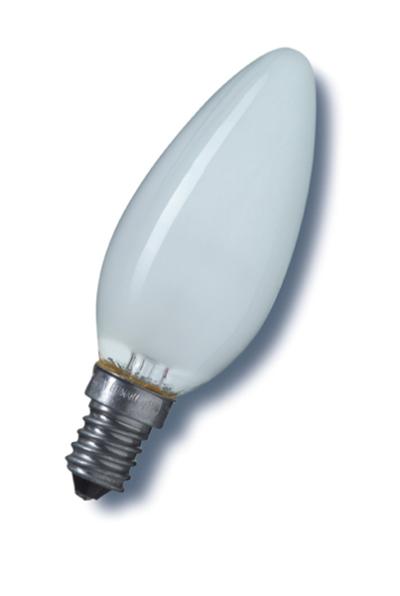 Produktbild - Candle lamp, frosted,