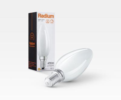 Produktbild - Flamme LED Star, dépolie, RL-C40 DIM 827/F/E14