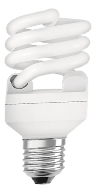 Produktbild - Lampe fluorente compacte Ralux®Spin, RXE-SP 15W/840/E27