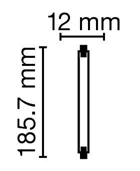 Zeichnung - Halogen lamp double based, RJH-TS 1000W/240/C/R7S